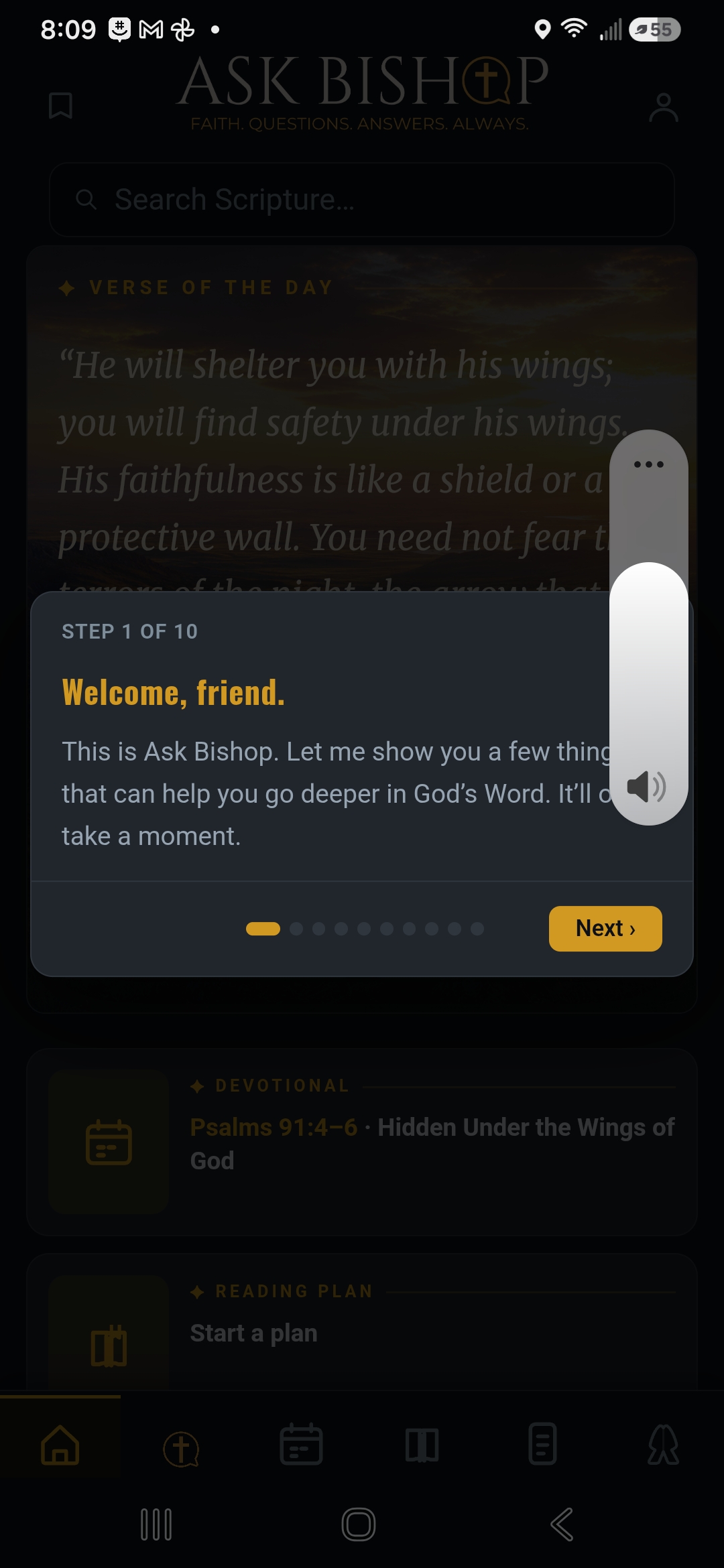 AskBishop screenshot