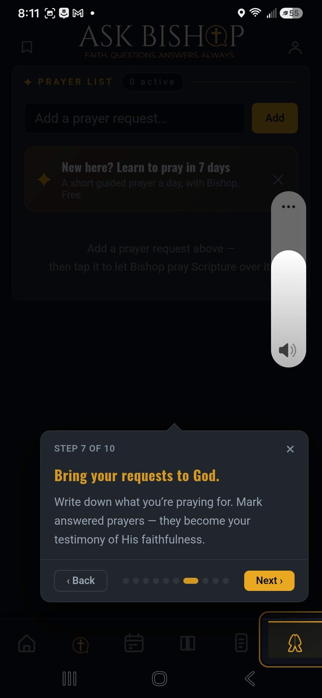 AskBishop screenshot