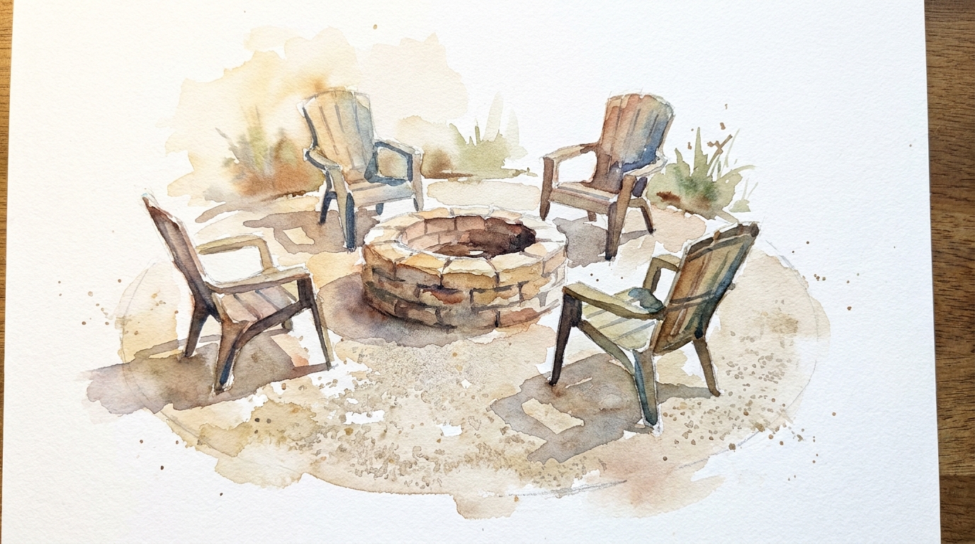 Get the circle right: watercolor study
